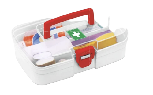 Plastic First Aid Box
