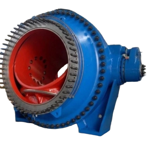 Spherical Disc Valve - Carbon Steel Blue Leak Resistant High Pressure | Precise Control Corrosion Resistant Smooth Operation