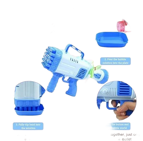 Colorful Finish Toy Gun - Color: All