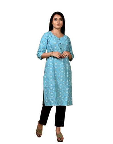 Round Neck Kurtis