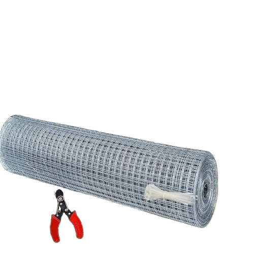 Wire Mesh - Stainless Steel, Regular Size, Silver | Galvanized, Square Hole, Plain Mesh, Corrosion Resistant, Simple Installation
