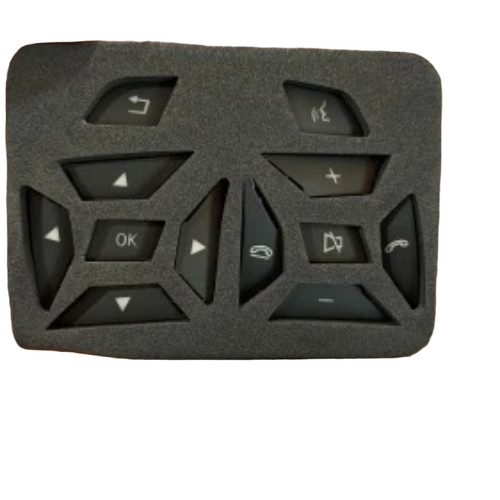 Mercedes W212 Steering Switch Cap Sticker Type 