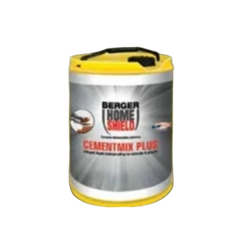 Berger Home Shield Cementmix Plus - Liquid, 40kg Bucket | Industrial Grade, 100% Purity, Cementitious Waterproofing