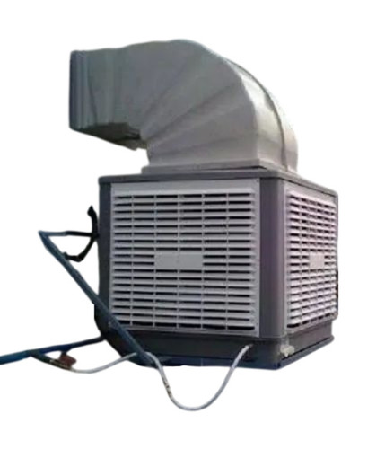 Duct Air Cooler - Plastic Standard Size Gray | Electric Floor Standing 220V Heavy Duty