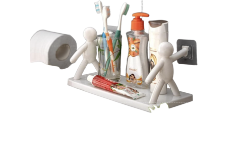 Plastic Bathroom Shelf