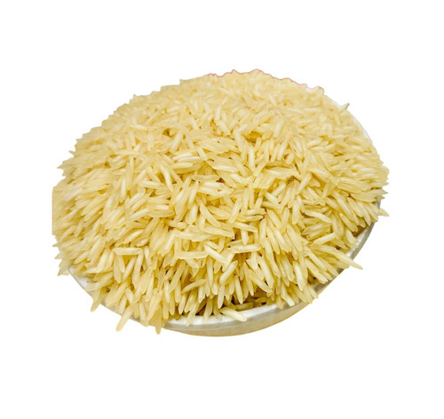 Pusa Basmati Rice - Organic Yellow Long Grain Sella Dried | GMO-Free Gluten-Free Hard Surface