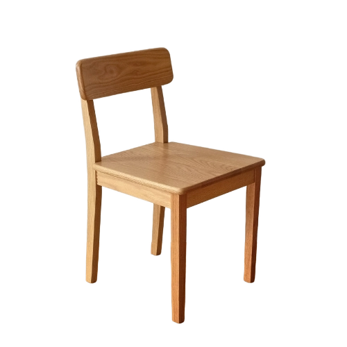 Wooden Chair - Teak, Standard Size, Brown | Durable, Eco-Friendly, Indoor Home Furniture