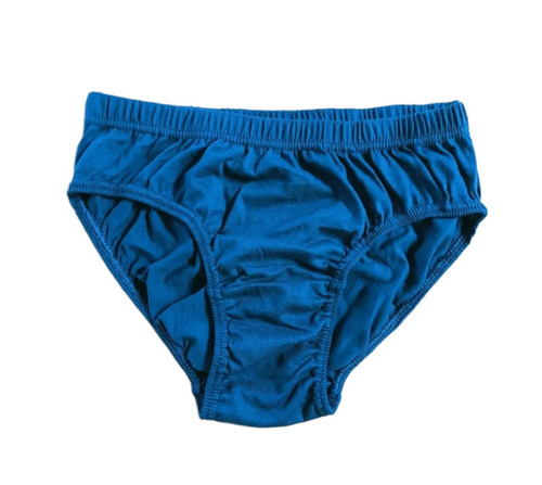 Cotton Panties - Cotton, Sizes 28-42, Blue | Breathable, Skin-Friendly, Quick Dry, Mid-Rise
