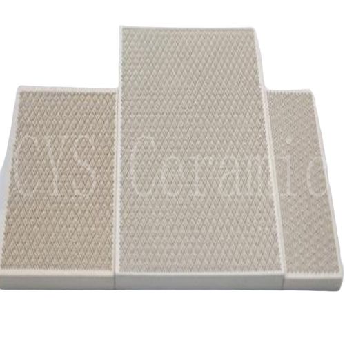 Far Infrared Honeycomb Ceramic Combustion Plate - Color: White