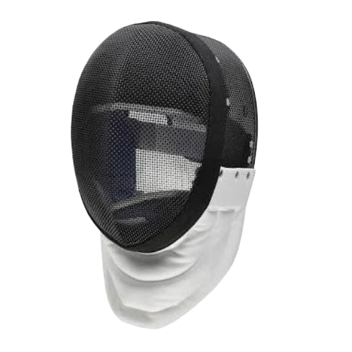 Fencing Sport Epee Fencing Masks - Mesh Material, Standard Size, White | Durable, Reusable, 1 Year Warranty