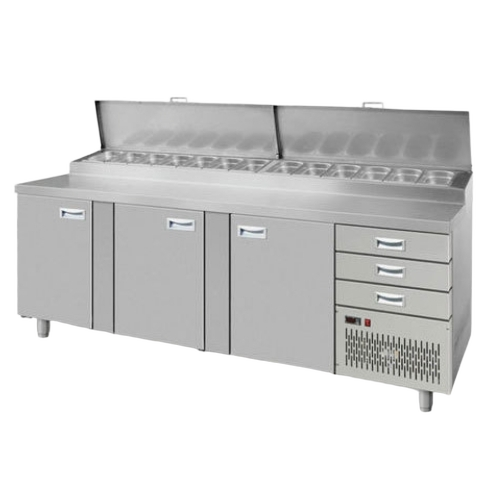 Sandwich Display Counter  - Color: Silver
