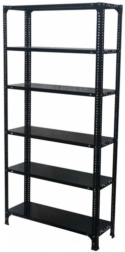7 Feet Mild Steel Slotted Angle Rack