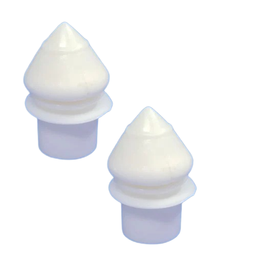 White Color Plastic Caps - Color: Na