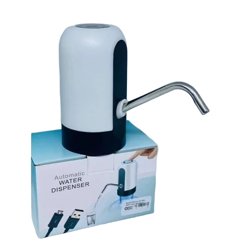 Automatic Water Dispensers - Plastic, White, Manual Power | Heavy Duty, 6 Month Warranty