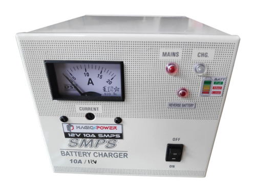 Inverter Battery Charger - Metal 12V Input Voltage Electric Power Source | Suitable For Battery Charging 1 Year Warranty