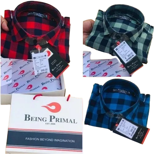 Mens Twill Cotton Shirt