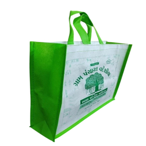Non Woven Shopping Bag - Non Woven Material, Rectangle Shape, Multiple Colors | Durable, Fine Finished, With Handle, 3-5 Kg Load Capacity