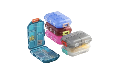 Plastic Box For Medicine - Color: Comes In Various Colors