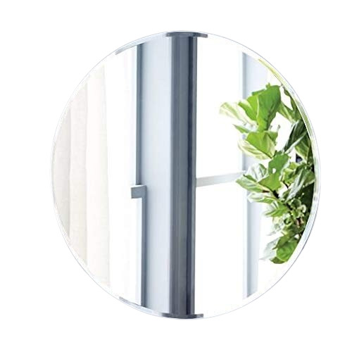 Round Frameless Wall Mirror