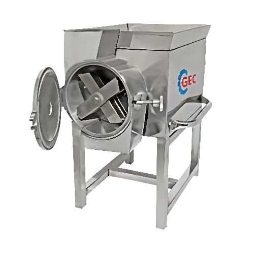 Chilli And Onion Cutting Machine - Stainless Steel, Silver, Electric 220v | Semi Automatic, Heavy Duty, High Efficiency