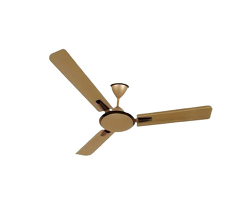 Household Fan - Aluminum Material, 52" Diameter, Golden Color, 80W Power, 320 CFM Airflow