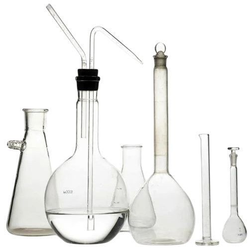 Lab Glassware - Glass Standard Size Clear Conical | Manual Control Durable Fine Finished