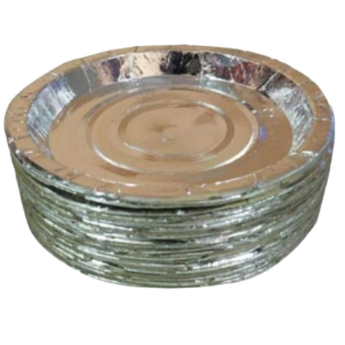Silver Paper Plate