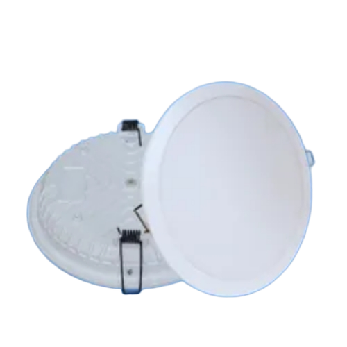 18w Round Led New Down Light Housing - ABS, 120x30 mm, Light Blue | Good Quality, Custom Size