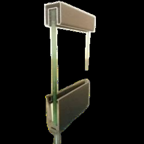 Aluminium Glass Railings - Stainless Steel Frame, Customized Size | Eco Friendly, Galvanized Sheet