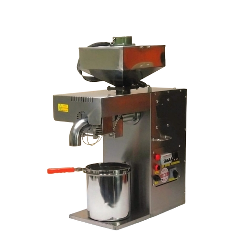 Commercial Oil Mill Machine - Stainless Steel, 2 HP Motor, Multicolor | 220 Volt, Domestic Use, 1 Year Warranty
