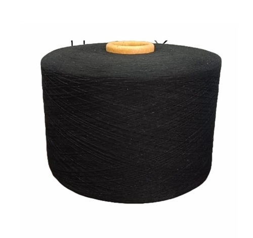 Cotton Thread - 100% Cotton, Black, Grade A, High Strength, Shiny Finish | Eco-Friendly, High Tenacity, Washable, Lightweight