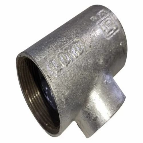 Pipe Fittings - Stainless Steel 1 Inch Elbow Threaded, Round Silver, Industrial Use