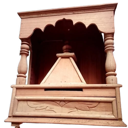 Brown Wooden Temple