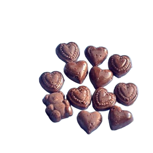 Homemade Chocolate - Eggless Dark Loose Piece, Brown Solid Form