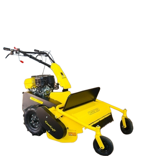 Kisankraft Kk-Stb-050 Stumble Mower - Metal, 700 mm Blade Width, 302 cc 4-Stroke Petrol Engine, 3 Fwd 1 Rev Gears | Polished Finish, 220-440 Volt, 6.5 L Fuel Capacity
