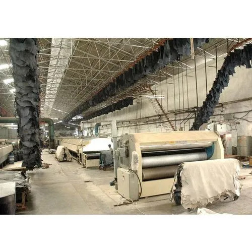 Leather Processing Overhead Conveyor - Color: White