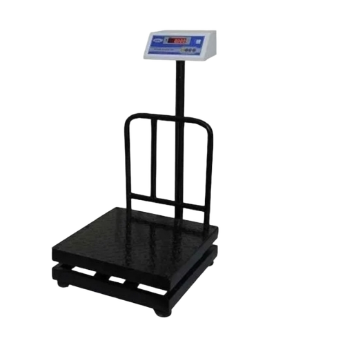 Platform Weighing Scales - Steel, Standard Size, Multi Color, Digital Display | Heavy Duty, High Capacity, Portable, Precise Weighing, Durable Structure