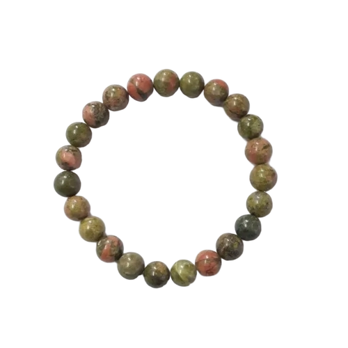 Unakite Stone Bracelet