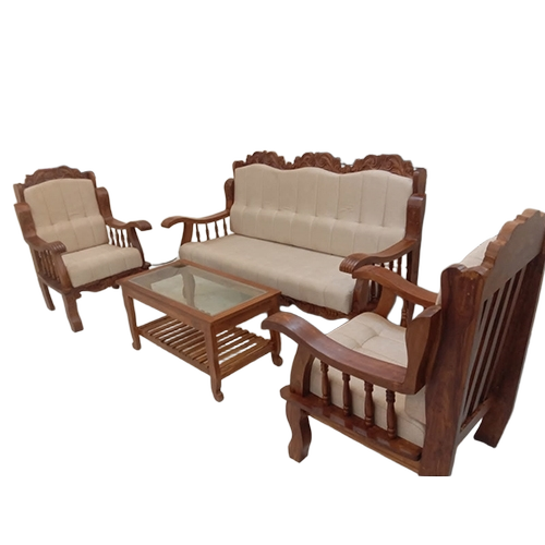 Wooden Sofa Set