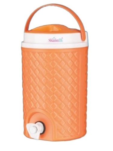 Shantione Ice Nice 6000 Insulated Water Jug - Double Walled, Multi Color | Heat Retention, Leak Proof, Lightweight, Portable