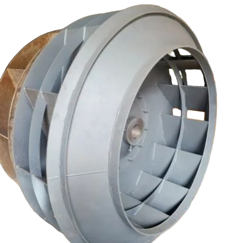 Ss Blower Impeller - Steel, Grey | Corrosion Resistant, High Durability, Precise Balancing, Smooth Operation, Wear Resistant