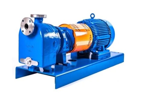 100 Meter Steel Industrial Pumps - Standard Size, Blue | Durable, Corrosion Resistant, Energy Efficient, Adjustable Flow