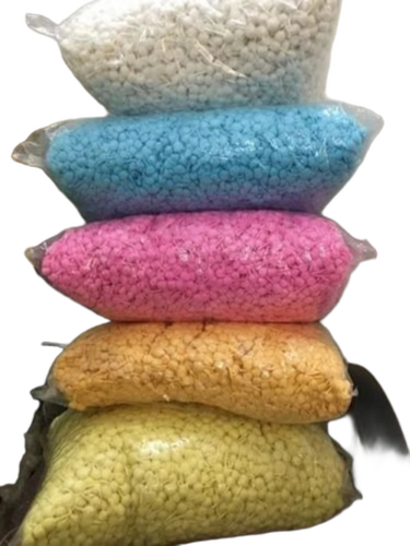 Round Coloured Cotton Wicks - Color: Yellow