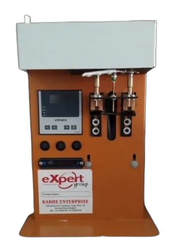 Semi Automatic Round Cotton Wicks Making Machines - Color: Orange