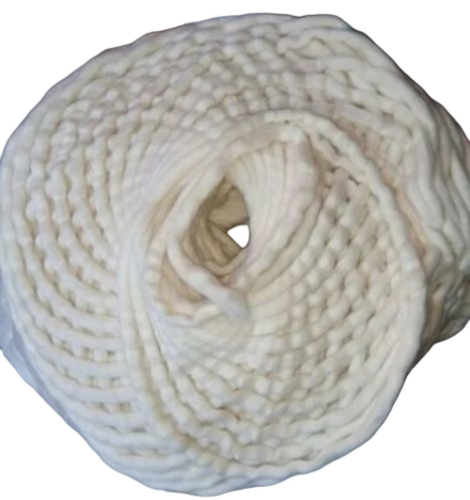 White Cotton Wick Raw Material