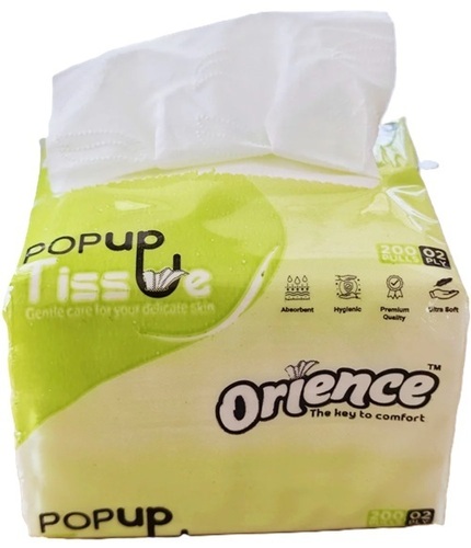2 Ply Facial Tissue Pop Up (100 Pulls)