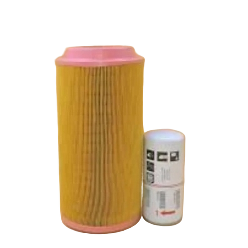 Air Oil Filter - Yellow Pink Round, All Sizes | Particle Removal, Oil Filtration, Air Purification, Corrosion Resistant, Pressure Resistant, Durable, Easy Installation