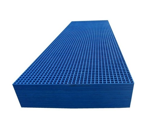 Floor Grating - FRP Rectangle Standard Size Blue, Slip Resistant, Easy Maintenance