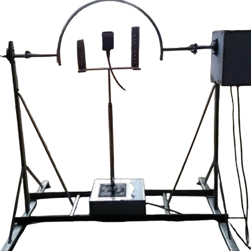 I P Nozzle Oscillating Tube Spray Tester - Stainless Steel Black 1.5kg | Adjustable Angle Spray Uniformity Corrosion & IP Testing