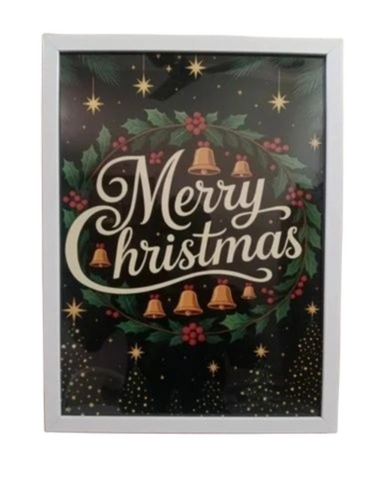 Photo Frame - Plastic 8x12 Inch White | Rectangle Decorative